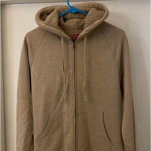 *SALE*. Merona Sherpa Lined Zip Hoodie- MED